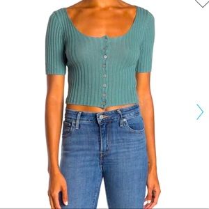 Free People NWT Teal Top